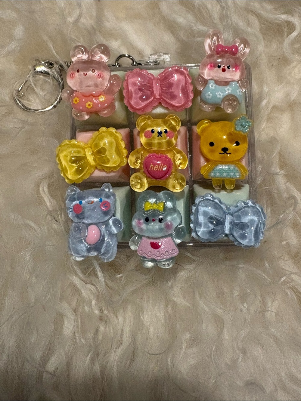Charm Clicker Keychain